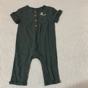 Old Navy Easter Dinosaur Bunny Ears Romper 6-12 Months NWOT